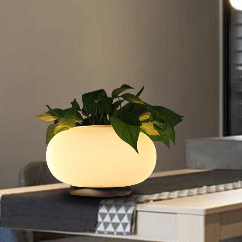 Floraluxe – Oval glassbordlampe