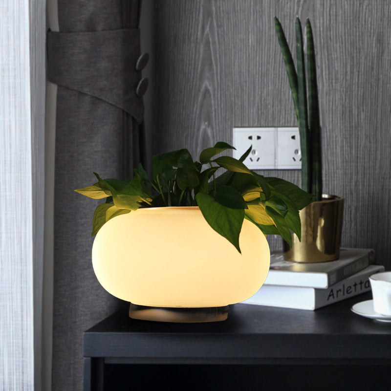 Floraluxe – Oval glassbordlampe
