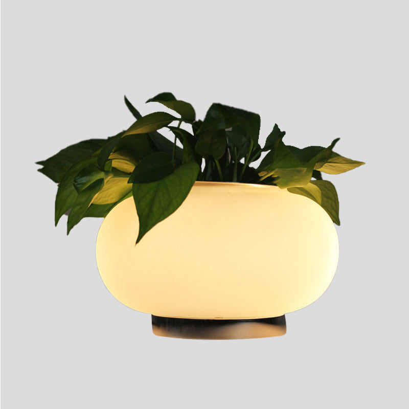 Floraluxe – Oval glassbordlampe