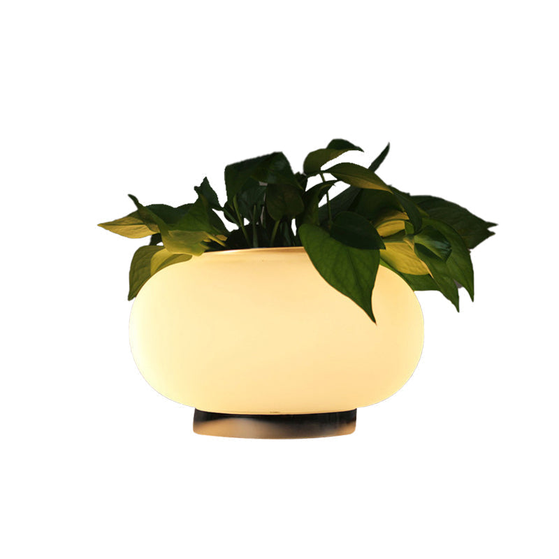 Floraluxe – Oval glassbordlampe