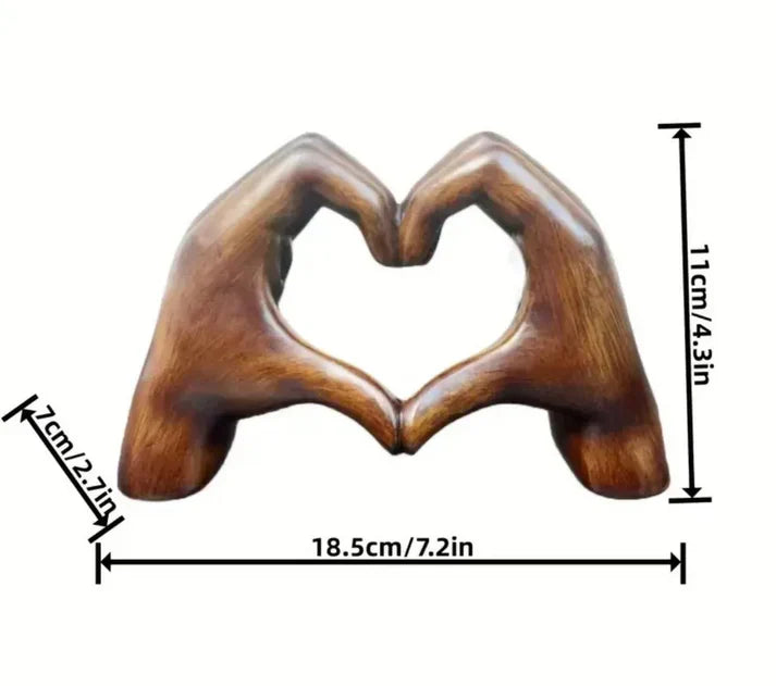 HeartGlow – Håndlaget symbol for kjærlighet