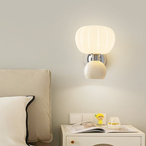 Myk LED V-vegglampe