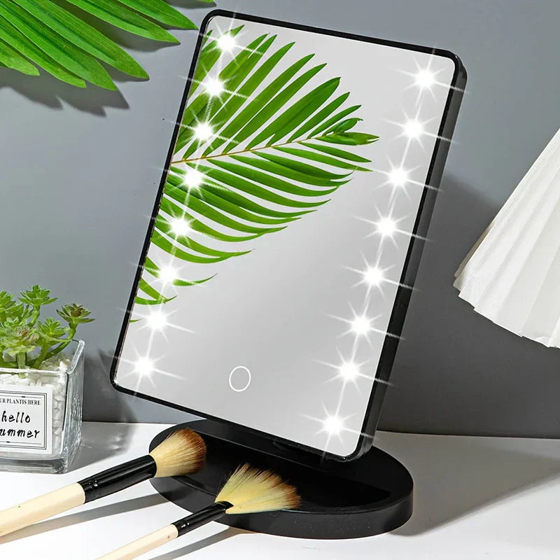 LumiTouch LED-sminkespeil med berøringskontroll – Perfekt belysning for feilfri sminke