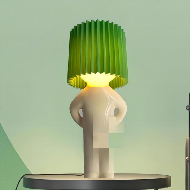 WhimsiGlow - Figurlampe med plissert skjermpersonlighet