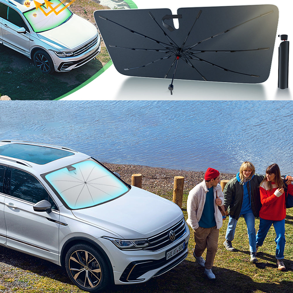CoolGuard Pare-soleil Forrude - Effektiv UV-beskyttelse og forfriskende solskjerming for bilen