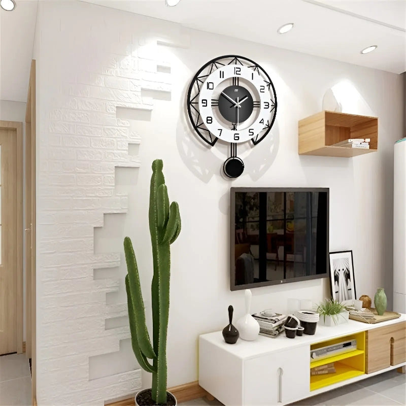 SilentForm moderne veggklokke