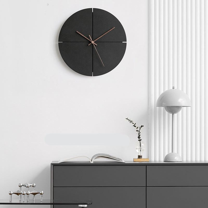 Nordur Stilig Silent Wall Clock - Elegant dekorasjon for hjemmet