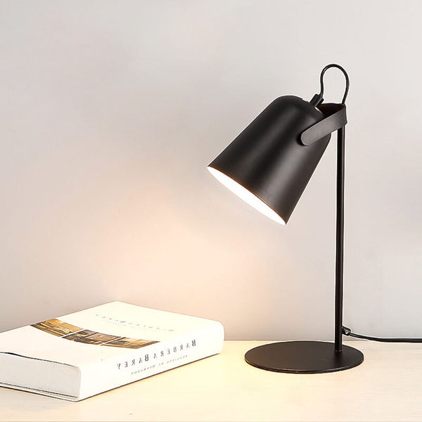 LumiTouch - Minimalistisk skrivebordslampe med stativfot og berøringskontroll