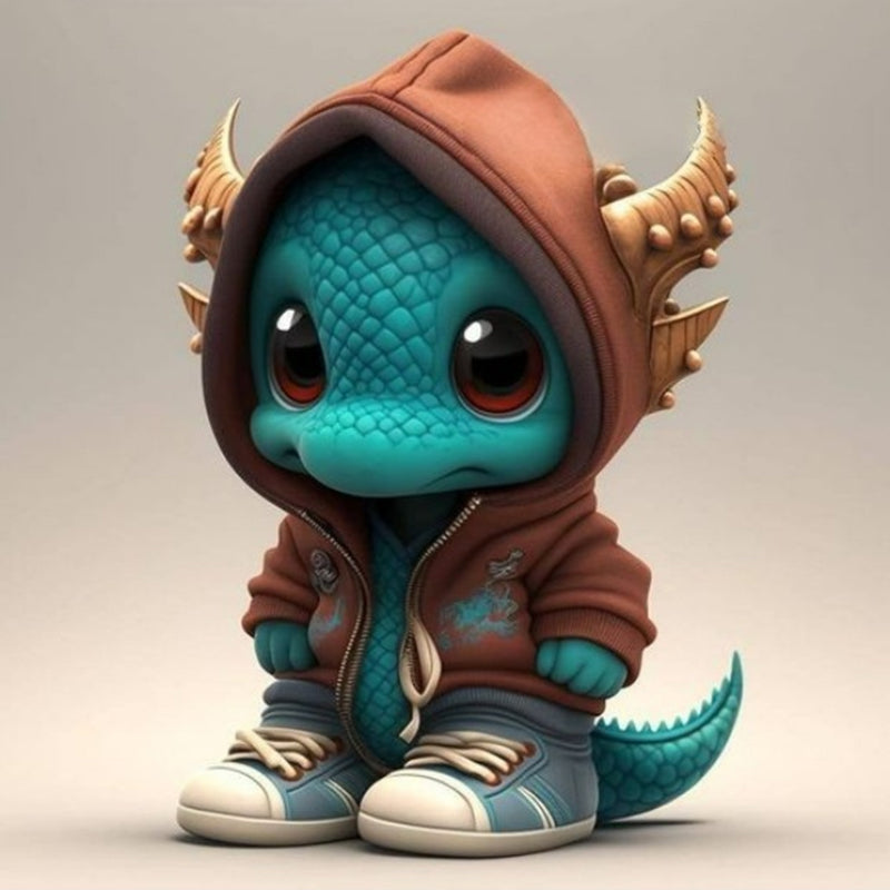 Mystic Hatchlings - søte og samlebare dragefigurer