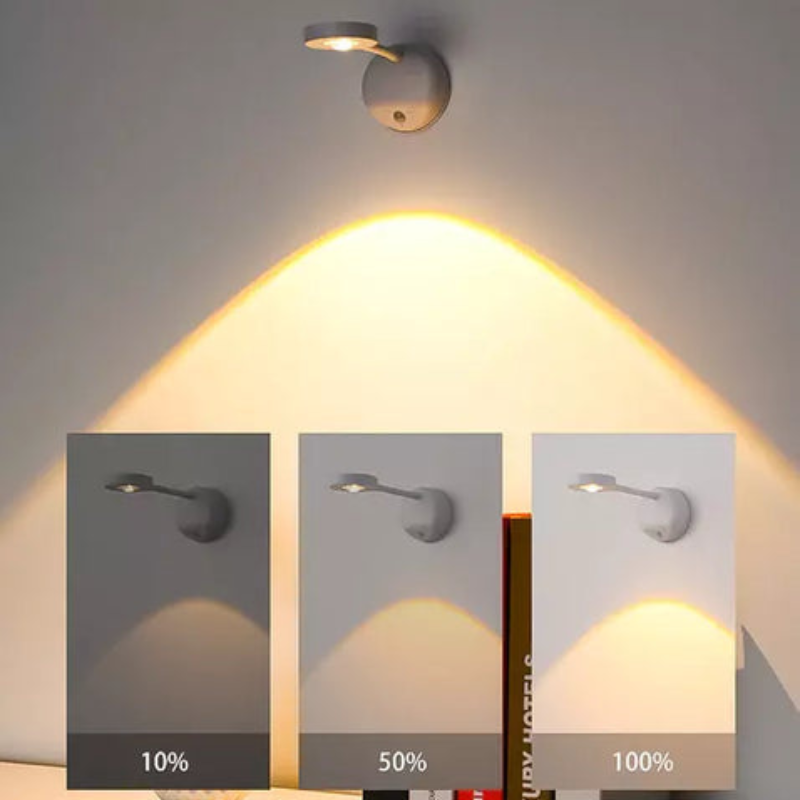 Lysa Touch elegant vegglampe med bevegelsessensor og berøringskontroll