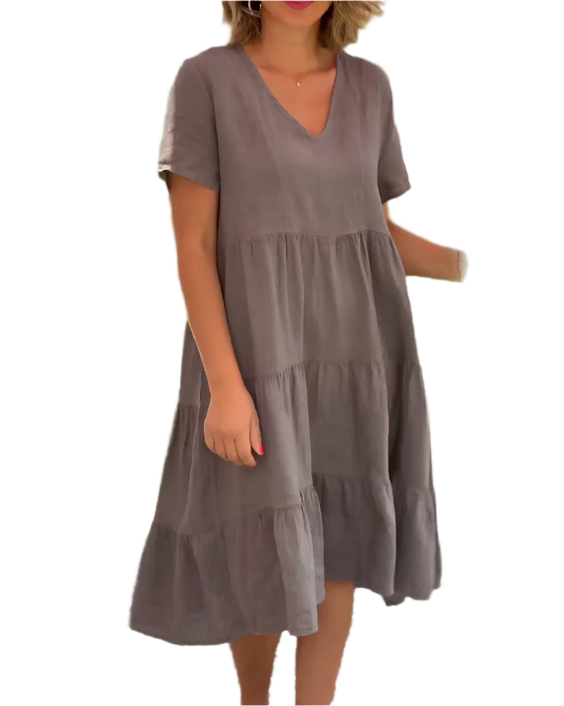 Sofie elegant skjortekjole for kvinner