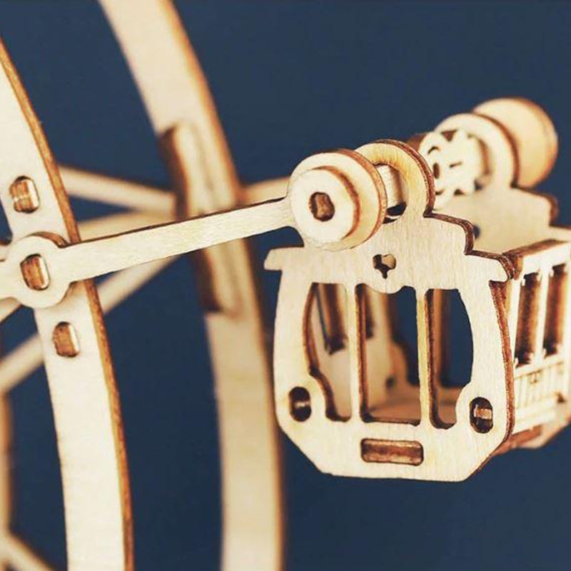 SpinCrafter - 3D pariserhjul puslespill i tre