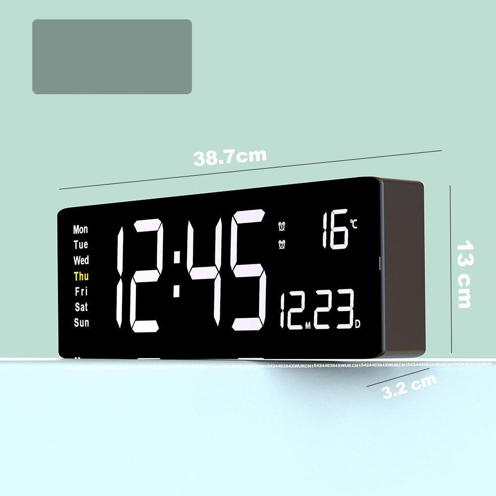 LumiTime Elegant digitalklokke - moderne design og opplyst display