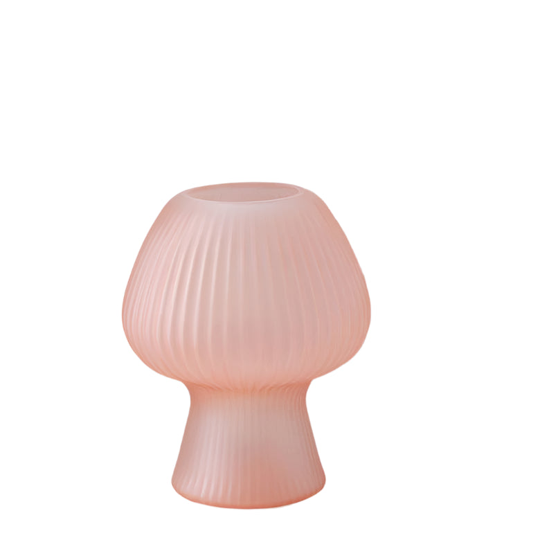 LumiMuse Vintage nattbordslampe i glass – justerbar LED-nattlampe