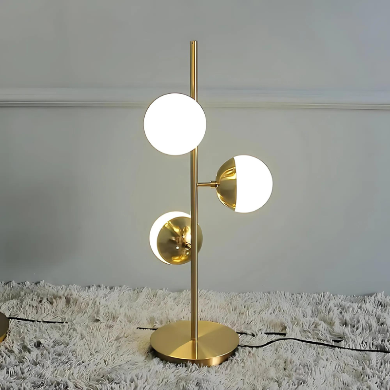LumiSphere Modern bordlampe – elegant og atmosfærisk belysning