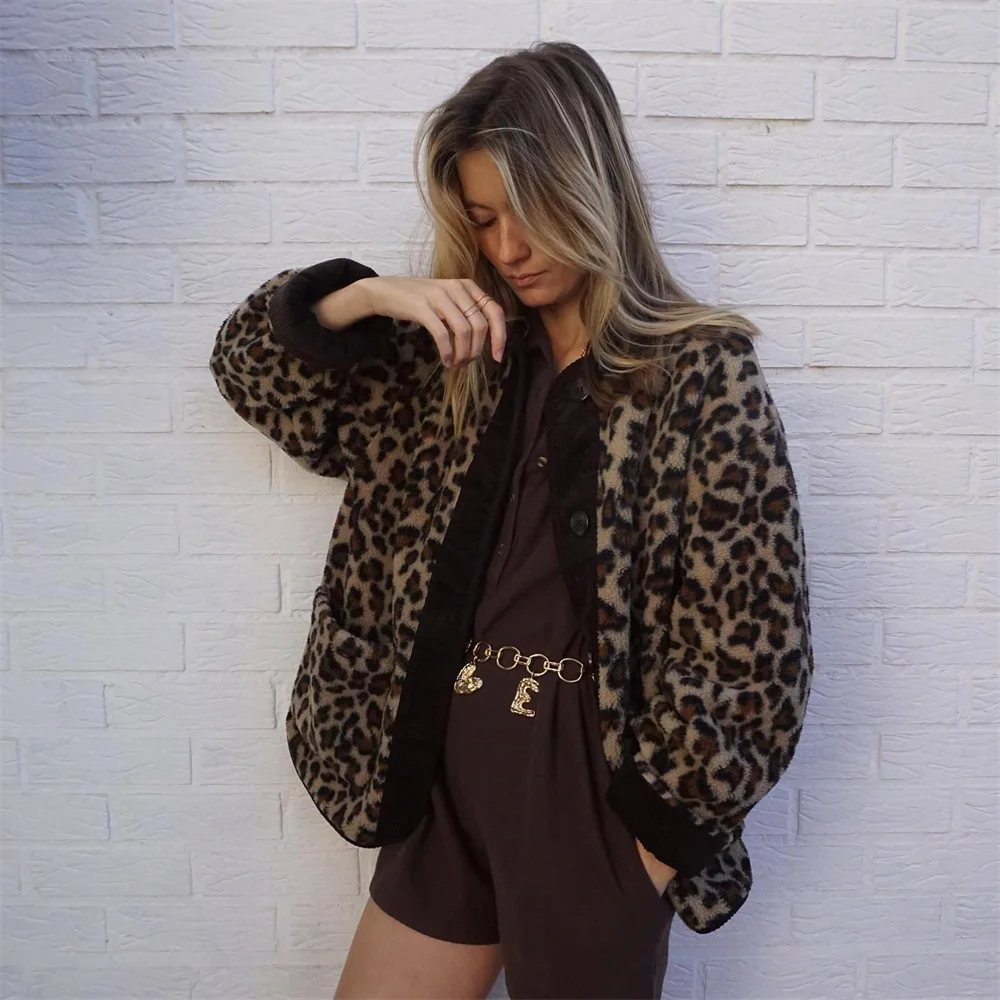 Solveig - Luxe Leopard-mønster vest