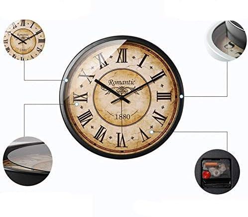 TimelessRoman - Vintage veggklokke med utsmykket design