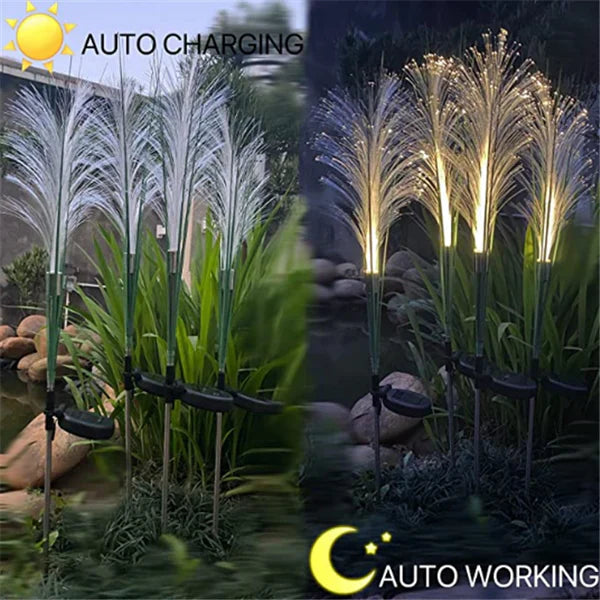 Solar Reeds Elegant hagelampe
