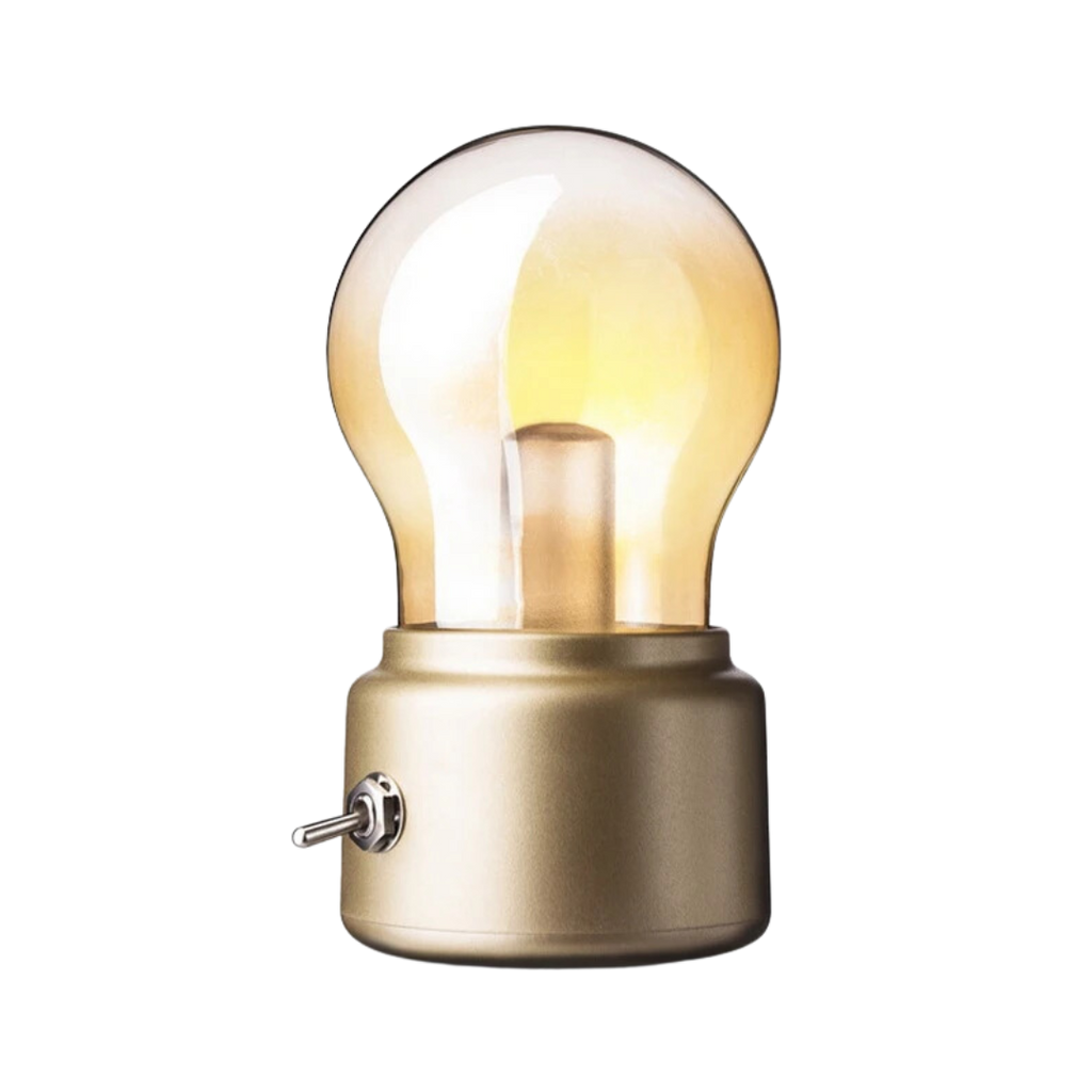 Nostalume bærbar skrivebordslampe – Vintage design med moderne fleksibilitet
