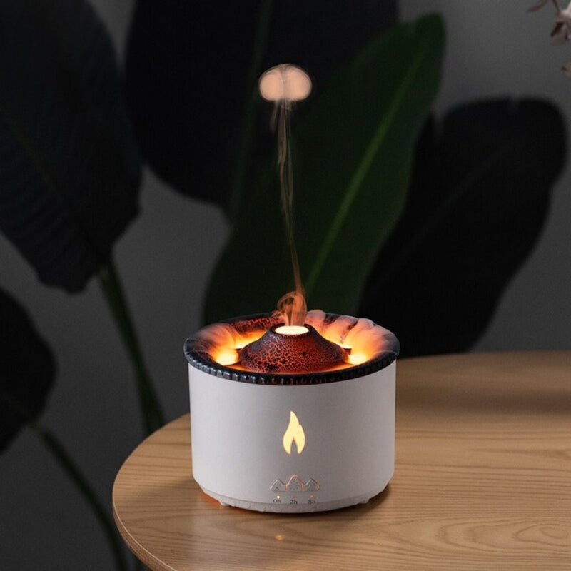 AromaGlow - Ultrasonisk essensiell oljespreder med LED-stemningslys