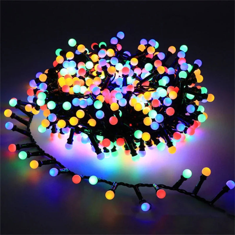GlowSphere - Vanntette LED-strenglys med runde kuler