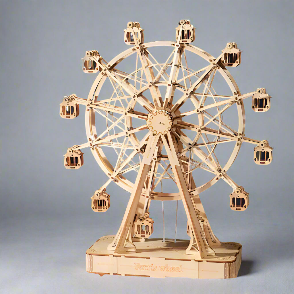 SpinCrafter - 3D pariserhjul puslespill i tre
