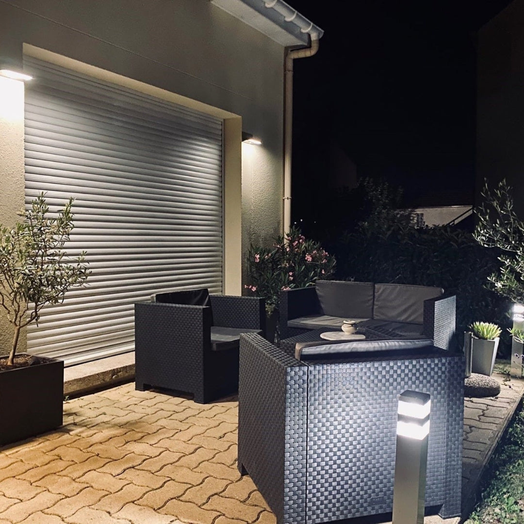 SolarGuard vegglampe med bevegelsessensor