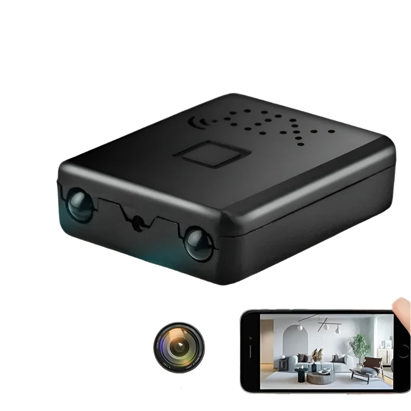 SafeView HD Mini WiFi-overvåkningskamera med nattsyn for hjemmesikkerhet