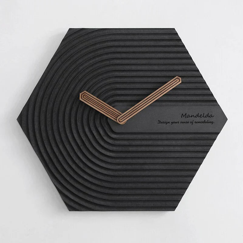 Moderne minimalistisk veggklokke