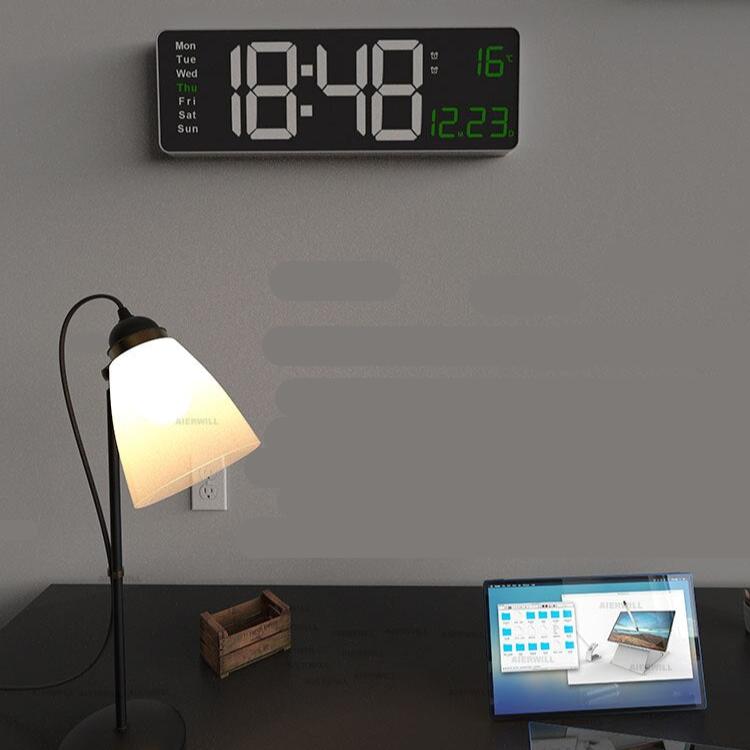 LumiTime Elegant digitalklokke - moderne design og opplyst display