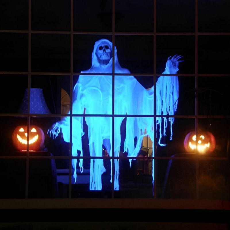 PhantomGlow - Hologramprojektor til halloween