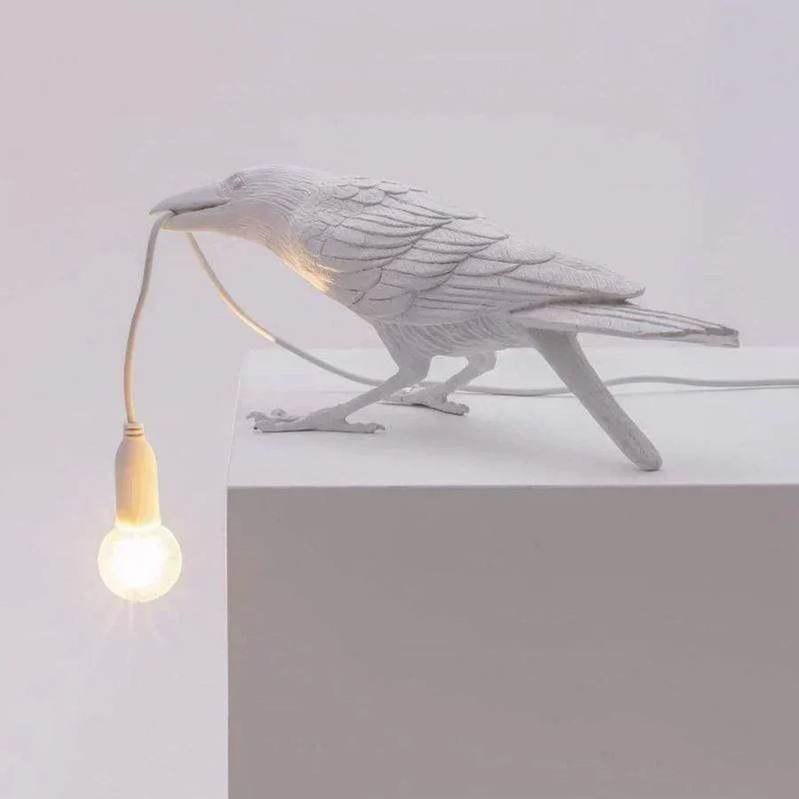 FeatherGlow – Fugle-lampe med kunstnerisk stemningsbelysning