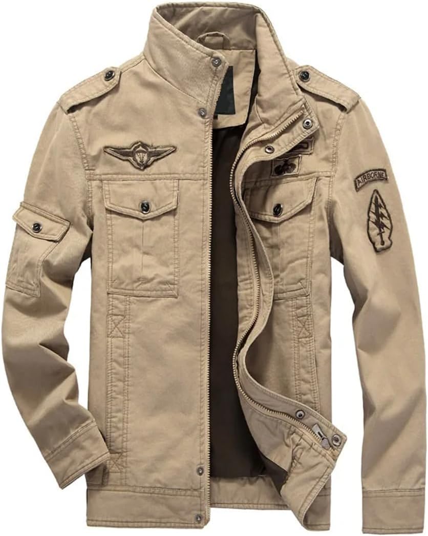 Viktor - Robust army bomberjakke for menn