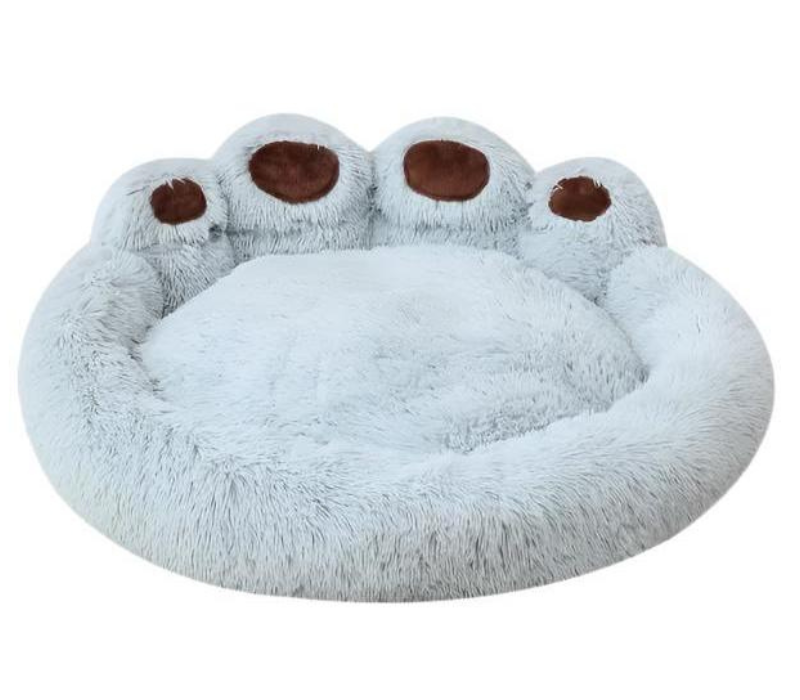 CozyPaw vaskbar kjæledyrseng med poteformet design