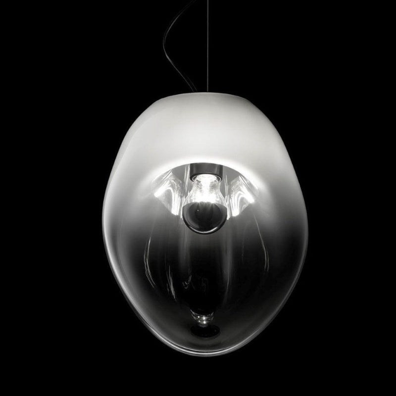 Dråbelux Elegant Glass Pendellampe – Stilig Takbelysning med Mykt Lys