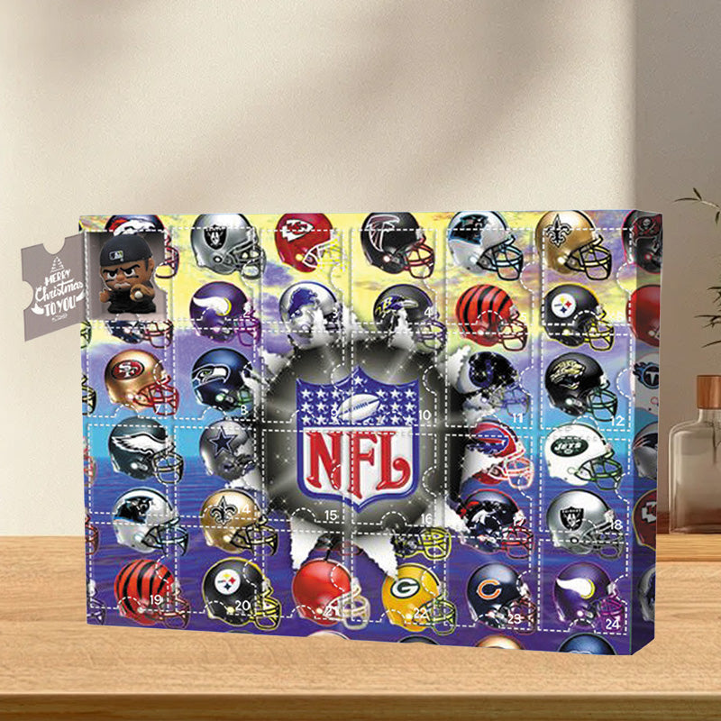 NY NFL-adventskalender - den med 24 små dører