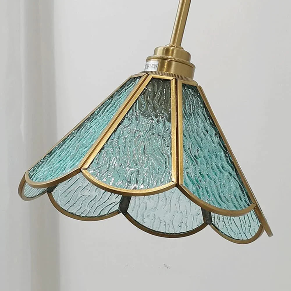 LumiGlas pendellampe – elegant belysning med teksturert glassskjerm