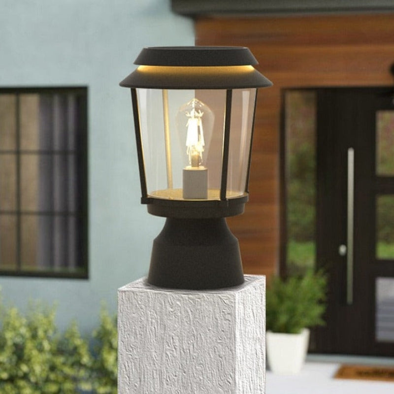 SolarNova utendørs vegglampe – Moderne og effektiv solcelledrevet belysning
