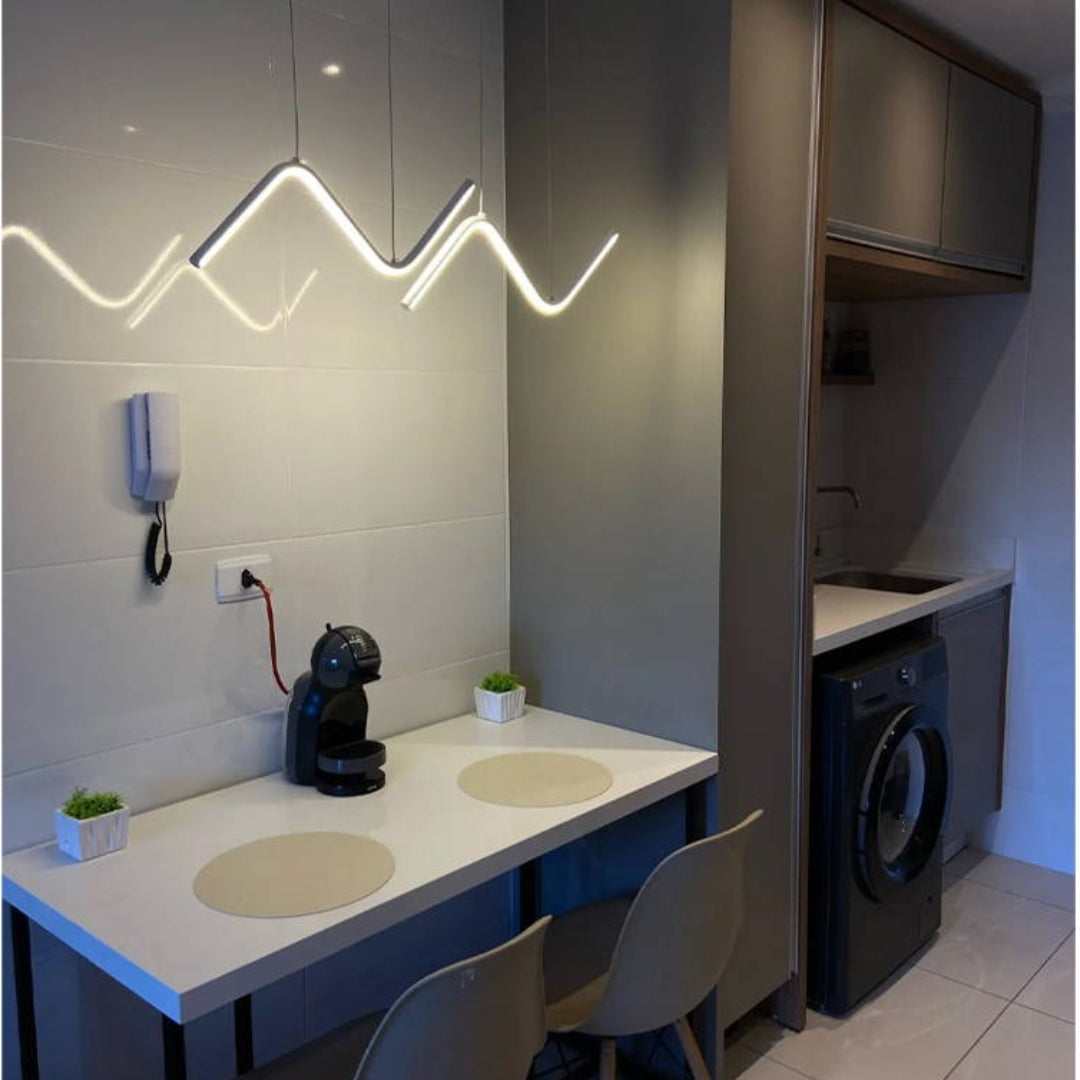Glowlamp - Zigzag Lineær LED Pendel