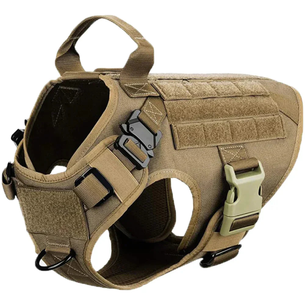 PawsSecur Taktisk Vest for hunder – Anti-pull sele med justerbare paneler