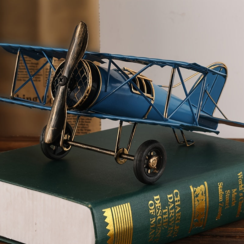 RetroAircraft- Klassisk vintage-flydekor i metall