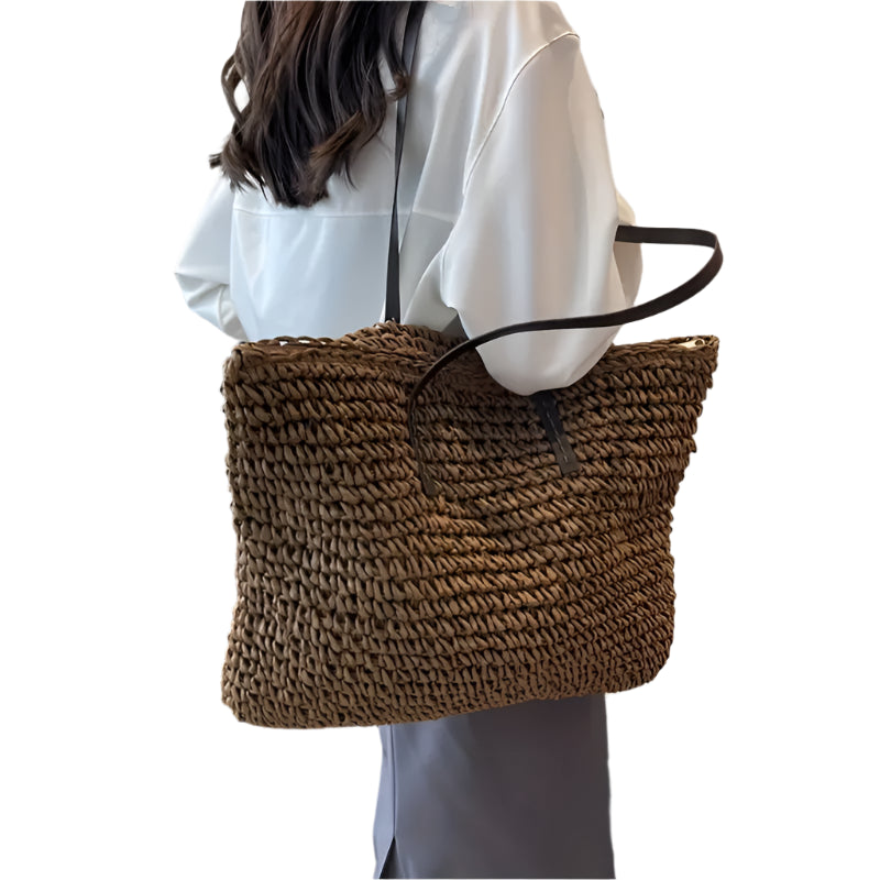 Trudi Woven stoffveske for kvinner