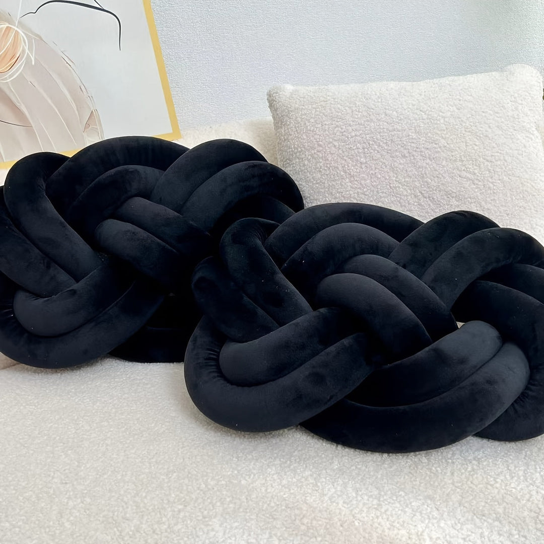 CozyPlush sett med 2 plysj pynteputer – myk eleganse for hjemmet ditt