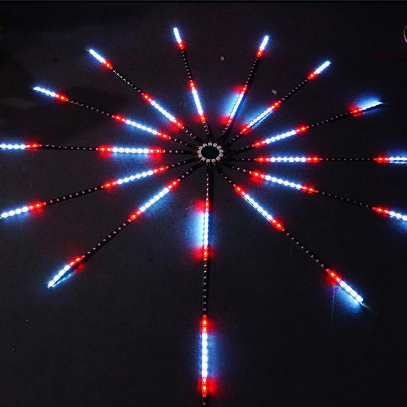 GlowArt Smart LED-vegglampe med fjernkontroll og DIY-lysinnstillinger