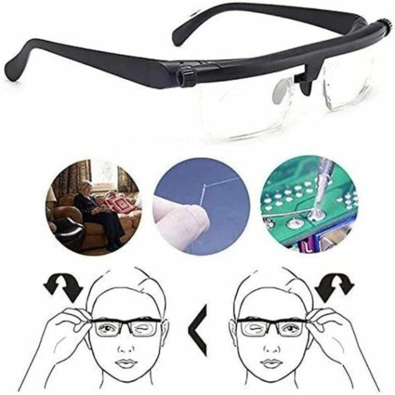 LuxeVision Regulerbare beskyttelsesbriller