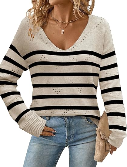 Emma off shoulder heklet genser