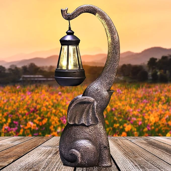 ElephantGlow - Smart solcellelampe