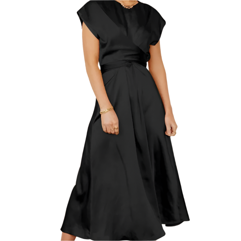 Sofie Elegant Omslagskjole Midi