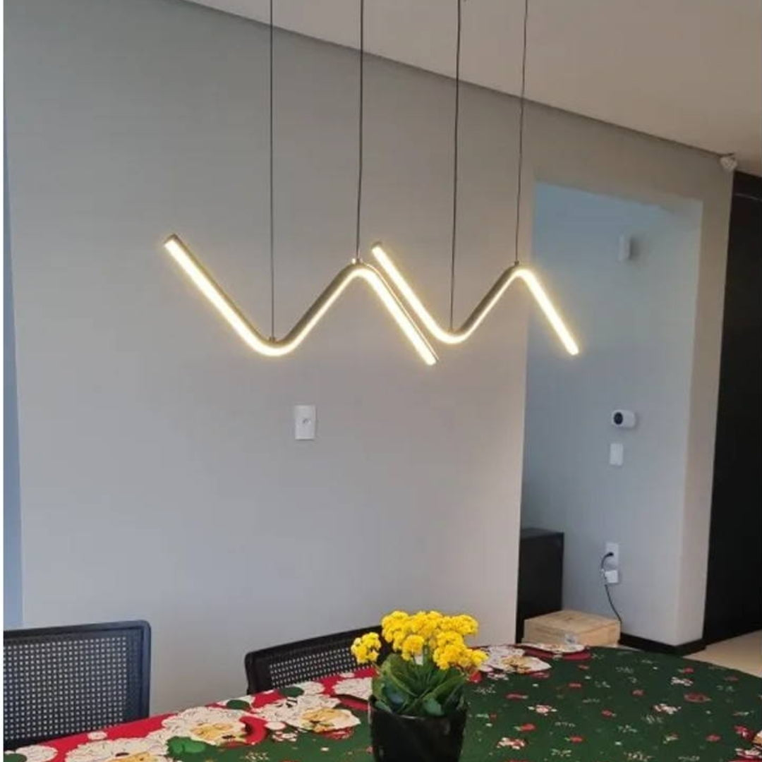 Glowlamp - Zigzag Lineær LED Pendel