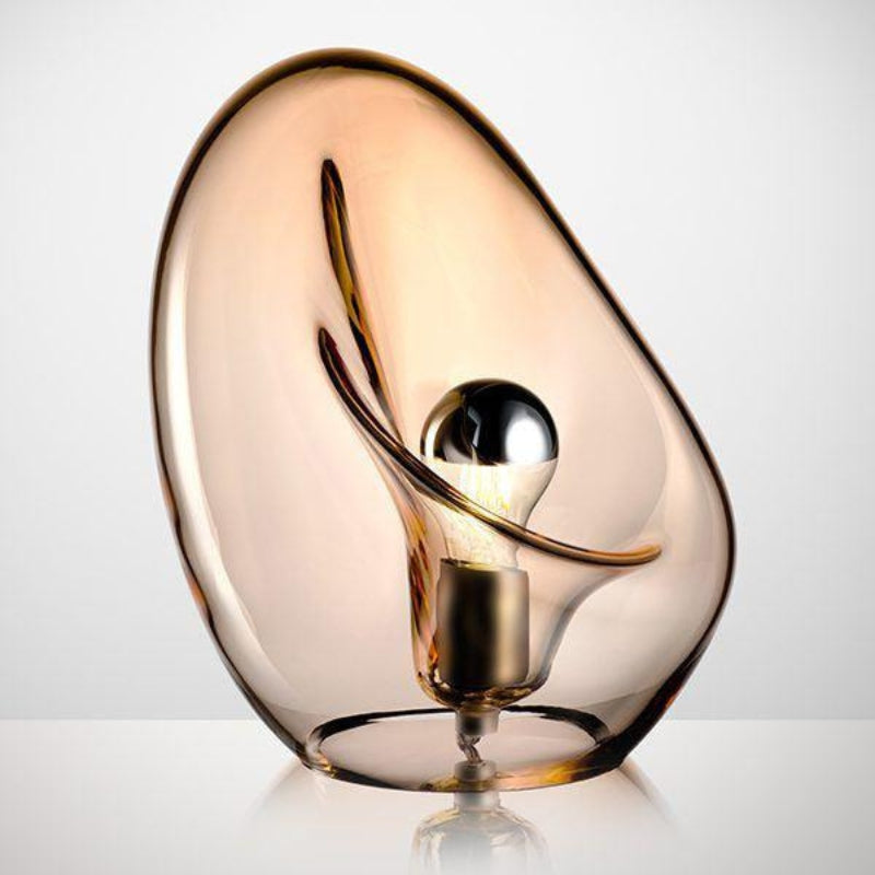 Dråbelux Elegant Glass Pendellampe – Stilig Takbelysning med Mykt Lys